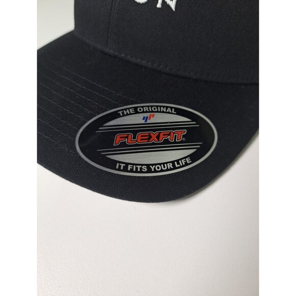 Bronco Nation Ford Flexfit Fitted Hat Cap Black OSFM Off-Road 4-Wheelin NWOT - Picture 3 of 13